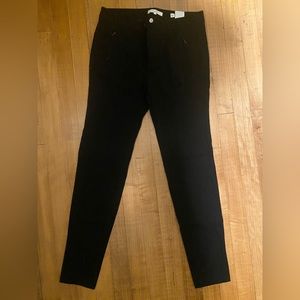 Vince fitted black pants